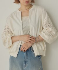 Noia/ノイア Noia コットンシフリー 袖刺繍ブルゾン/508434381