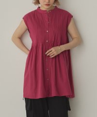 Noia/ノイア Noia ピンタック フレンチスリーブブラウス/508434382
