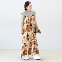 Aletta vita/アレッタ ヴィータ Aletta vita プリントシフォンキャミワンピース/508434565