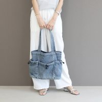 Aletta vita/アレッタ ヴィータ Aletta vita デニムドロストトートバッグ/508434566