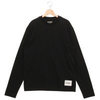 Jil Sander/ジルサンダー Jil Sander Tシャツ カットソー オーガニックコットン ロングスリーブ ロングTシャツ ブラック メンズ JIL SANDER J47G/508434755