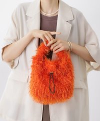 THE SHOP TK(Women)/ザ ショップ ティーケー (ウィメン) THE SHOP TK(Women) フリンジボア巾着バッグ/508434771