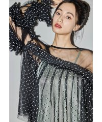 niana/ニアナ niana チュールフリルブラウス トップス ボリューム袖 結婚式 同窓会 お呼ばれ/505935851