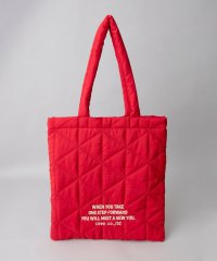 coen/ロゴ刺繍 幾何柄 キルトトートバッグ/507967875