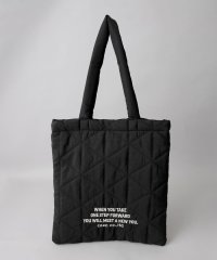 coen/ロゴ刺繍 幾何柄 キルトトートバッグ/507967875