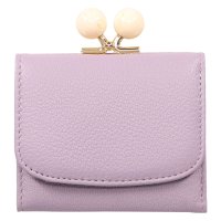 perche/ペルケ perche 財布 三つ折り財布 ミニ財布 レディース 本革 がま口 ドット ブルー グリーン イエロー ゴールド シルバー 08－06－03562/507980392