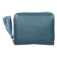 perche/ペルケ perche カードケース 財布 ミニ財布 レディース 本革 大容量 ドット型押 08－06－03910/507980393