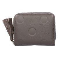 perche/ペルケ perche カードケース 財布 ミニ財布 レディース 本革 大容量 ドット型押 08－06－03910/507980393