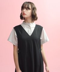 MACKINTOSH PHILOSOPHY/バンドカラーストライプハーフシャツ/508345415