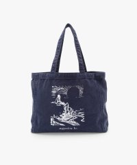 agnes b. VOYAGE HOMME/SUNRISE コットン  ラージ トートバッグ (ZAH05－01)/508384370
