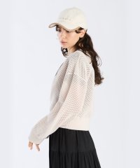 To b. by agnes b./メッシュショートニットブルゾン/508389600
