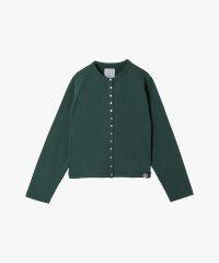 agnes b. FEMME/オーガニックコットン メルトン 長袖 カーディガンプレッション "Le Classique" /508416051