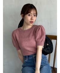 SNIDEL/シアーモヘヤパフスリニットプルオーバー/508434274