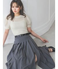 SNIDEL/シアーモヘヤパフスリニットプルオーバー/508434274
