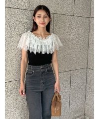 SNIDEL/レースドッキングニットプルオーバー/508434276