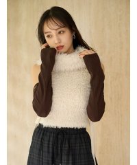 SNIDEL/フェイクファーアメスリニットプルオーバー/508434277