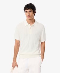 LACOSTESPORTS MENS/ラコステ LACOSTE ハイゲージリブニットポロシャツ/508435280