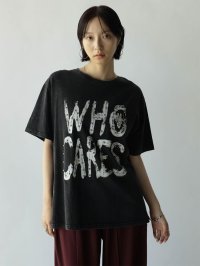 RADIATE/ラディエイト RADIATE ペイントテキストスタッズTシャツ/508435363