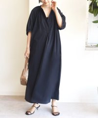 SHIPS WOMEN/〈手洗い可能〉RENU ソフト タイプライター ギャザー ワンピース/508435573