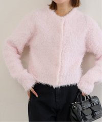 U by Spick&Span/《予約》カーリーシャギー クルーカーディガン/508435972