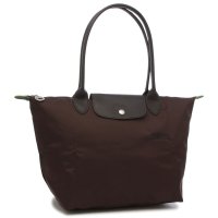 Longchamp/ロンシャン LONGCHAMP トートバッグ プリアージュ グリーン Mサイズ ブラウン レディース LONGCHAMP 2605 919 002/508436481