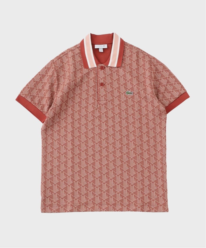 LACOSTE / ラコステ】モノグラムジャカードポロシャツ(508436644
