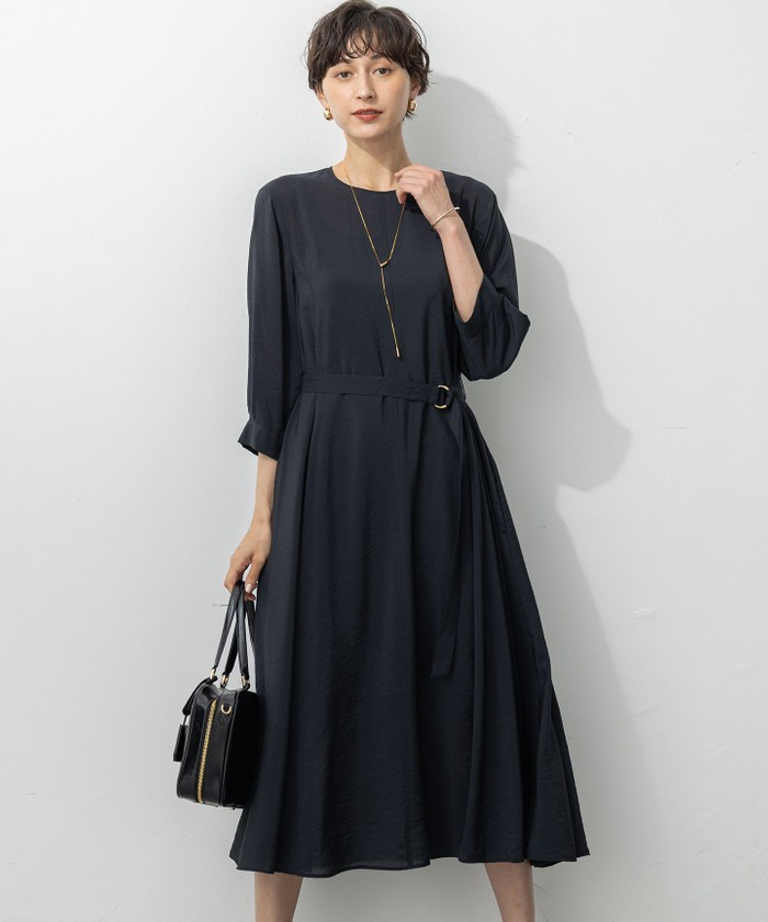 D&Gワンピース SLY | BIG COLLOR ZIP UP 2P ショートワンピース (ワンピース