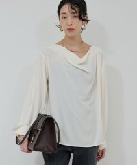 GALLARDAGALANTE/フロントドレープブラウス/508437453