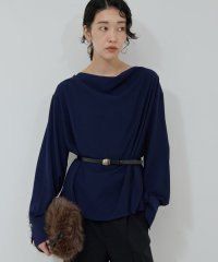 GALLARDAGALANTE/フロントドレープブラウス/508437453