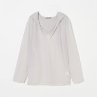 HELIOPOLE/SHEER HOODIE PULLOVER/508437497