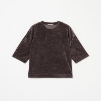 HELIOPOLE/SHEER VELOUR TEE/508437498