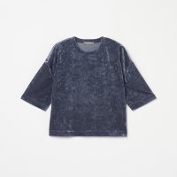 HELIOPOLE/SHEER VELOUR TEE/508437498