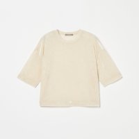 HELIOPOLE/SHEER VELOUR TEE/508437498
