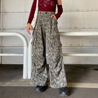 non-hedge/ノンヘッジ non－hedge ヒョウ柄ワイドパンツ/508437845