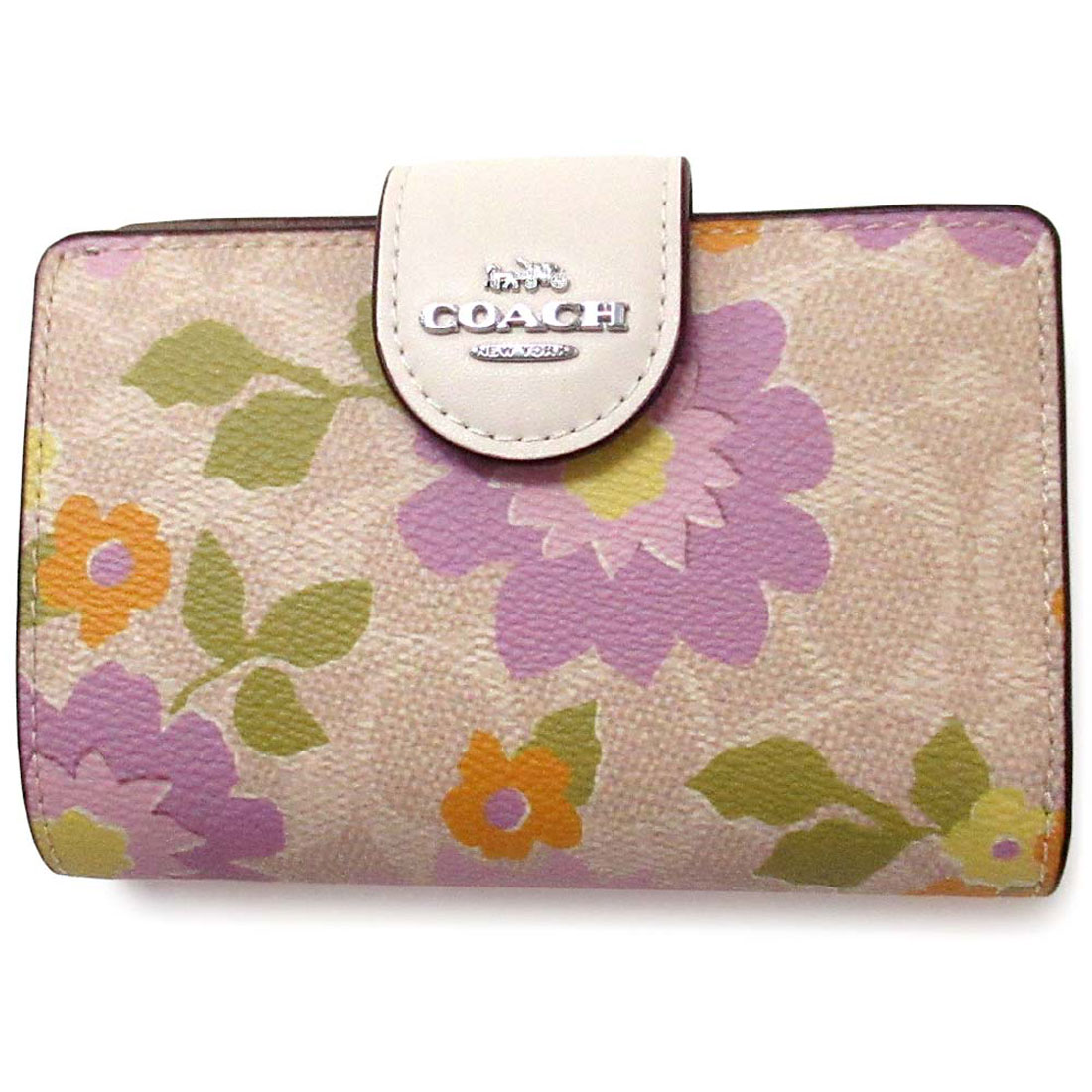 みしゃま☆専用 COACH 花柄 二つ折り財布 新品未使用 2885svokv.jpg