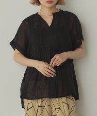 Noia/ノイア Noia ピンタック レースブラウス/508437927