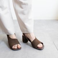 FABBY FABBY./ファビーファビー FABBY FABBY. アシンメトリーバックストラップサンダル/508437934