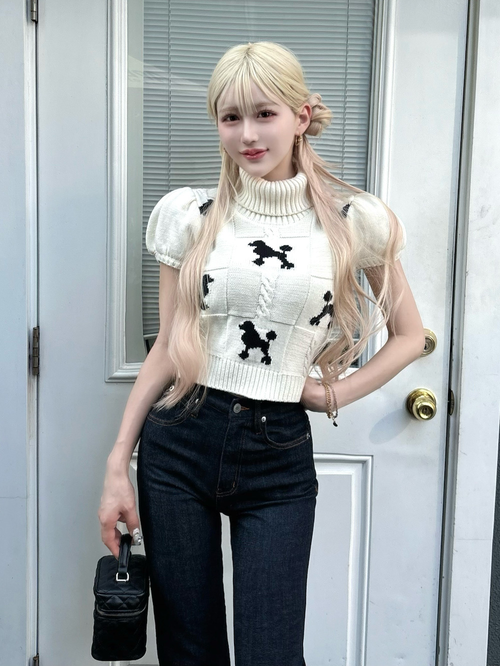 ダーリッチ （Darich）ニットトップス DDボタンバイカラーニットトップス – Darich (ダーリッチ)