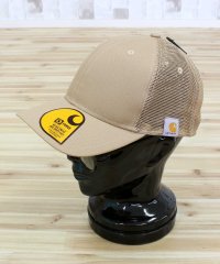 Carhartt/カーハート Carhartt ラギッド プロフェッショナルシリーズ キャンバス メッシュバック キャップ 帽子 M Rggd Pro Series Cnvs M/508437983