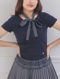 Emsexcite/エムズエキサイト ems excite チェック柄裾フリルCT/508438093