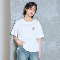 Lovetoxic/ラブトキシック Lovetoxic ベアー刺繍Tシャツ/508391374