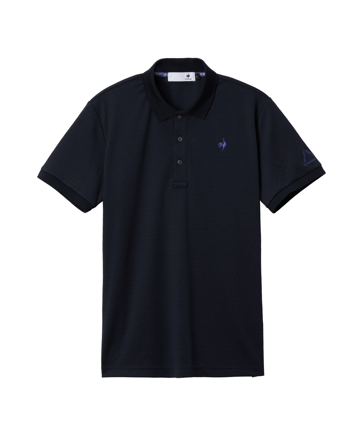le coq sportif - ルコックスポルティフ GOLF COLLECTION タグ付き 黒 M le coq sportif GOLF ルコックスポルティフ ゴルフ メンズ