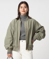 green label relaxing/ツイル コクーン MA－1 ウォッシャブル 撥水 吸湿発熱/508433283