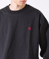 GLOSTER/【夏の大ヒットが秋仕様で登場】【BOY刺繍】裏グラデーション 天竺ロンT/508434200