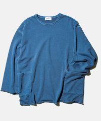 GLOSTER/【秋の一枚着にちょうどいい】9分袖ダブルポケットプルオーバー/508434202
