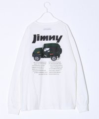 GLOSTER/【ロングセラーコラボ】ジムニー×GLOSTER 長袖プリントTシャツ/508434316