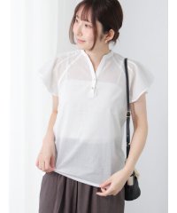 Te chichi TERRASSE/テチチ テラス Te chichi TERRASSE 無地/柄アソートバタフライスリーブブラウス/508438870