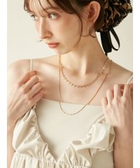 LILY BROWN/ダブルチェーンモチーフネックレス/508439331