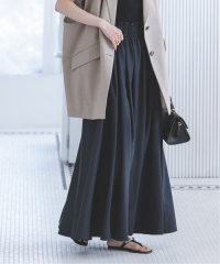 NOBLE/《WEB・一部店舗限定追加》Pスパンタイプライタータックギャザースカート/508439362