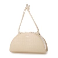 SINBONO/シンボノ SINBONO Shirley Drawstring Saddle Bag － White/508439538